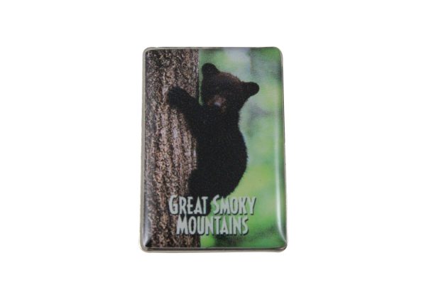 Bear Cub in a Tree Lapel Pin