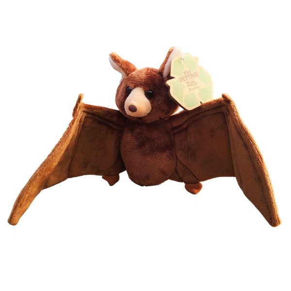 Brown Bat Plush Toy 8 Inches