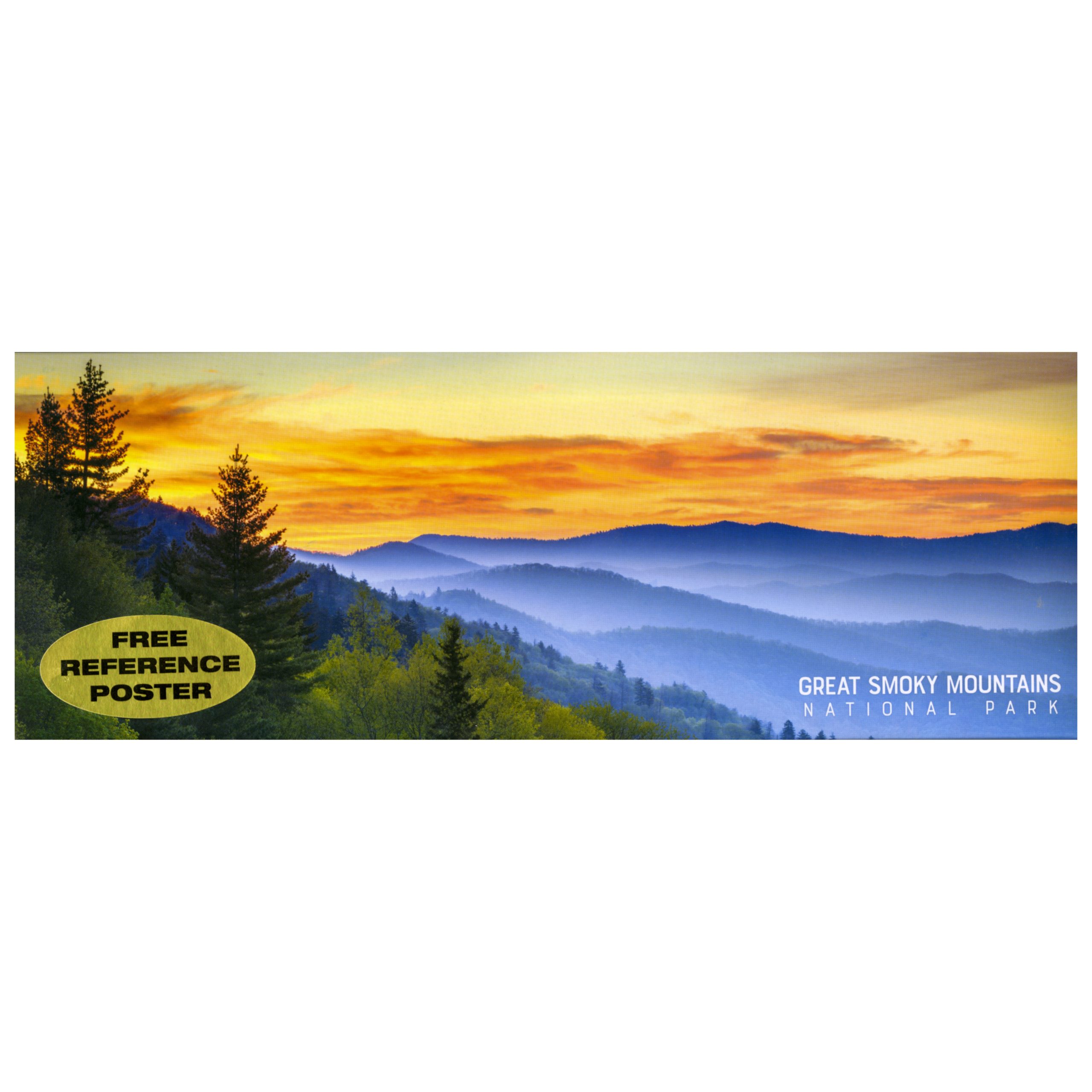 Great Smoky Mountains National Park Panoramic Sunset Jigsaw Puzzle