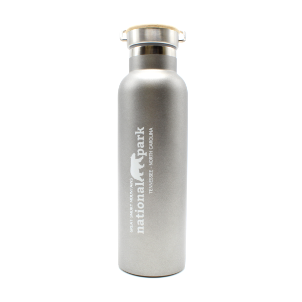 Great Smoky Mountains National Park Stainless Steel Water Bottle - Image 2
