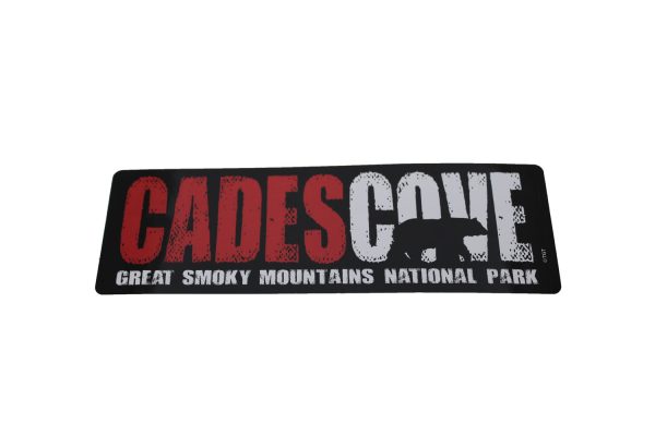 Great Smoky Mountains National Park Cades Cove Bear Sticker