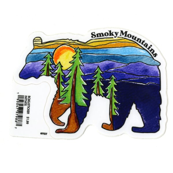 Great Smoky Mountains National Park Smoky Mountains Bear Sticker