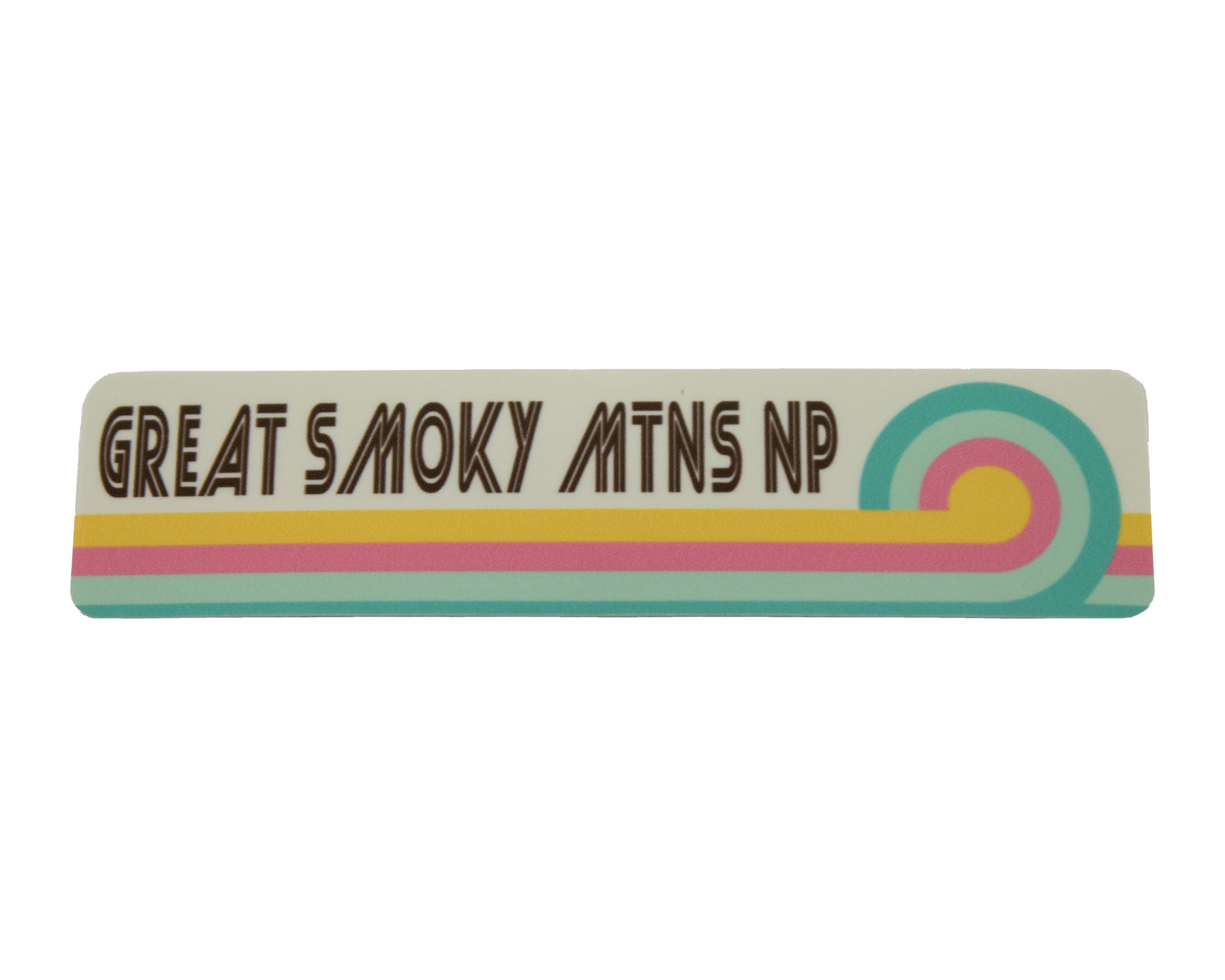 Great Smoky Mountains National Park Cool Wave Mini Sticker - Image 2