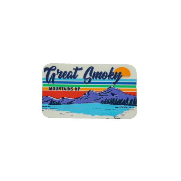 Great Smoky Mountains National Park Rainbow Mini Sticker
