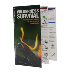 Wilderness Survival: A Folding Pocket Guide on How to Stay Alive in the Wilderness